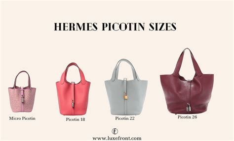 hermes micro picotin|Hermes picotin size chart.